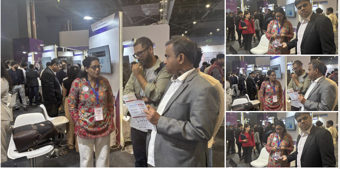 Swati Saxena in discussion at P40